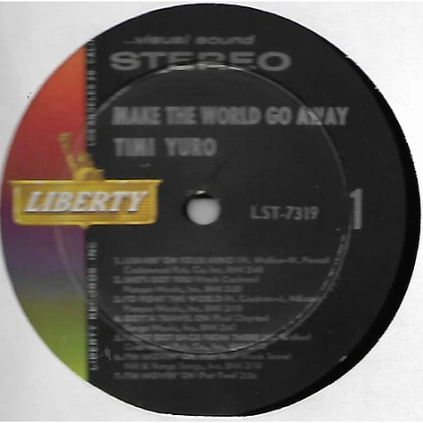 Timi Yuro - Make The World Go Away