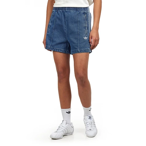 ショートパンツ [Adidas] Adicolor Denim Firebird Shorts : Indigo Denim adidas - Adicolor Denim Firebird Shorts (Indigo Denim) | HHV