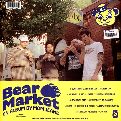 Mom Jeans. - Bear Market Yellow & Blue Segments Vinyl Edition