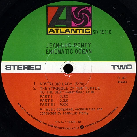 Jean-Luc Ponty - Enigmatic Ocean