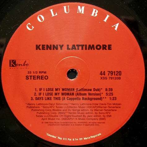 Kenny Lattimore - If I Lose My Woman