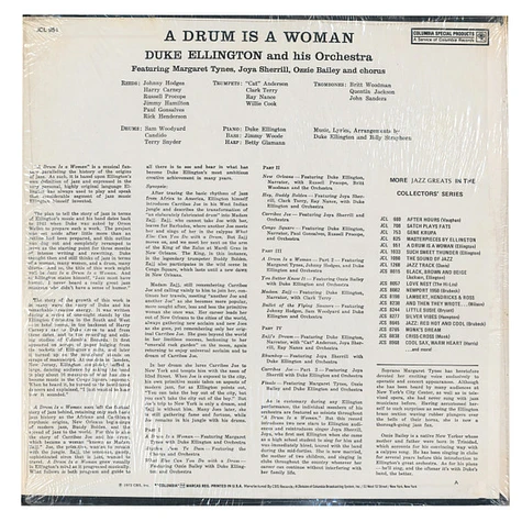 Duke Ellington And His Orchestra - A Drum Is A Woman