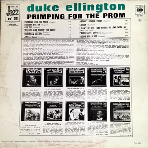 Duke Ellington And His Orchestra - Primping For The Prom