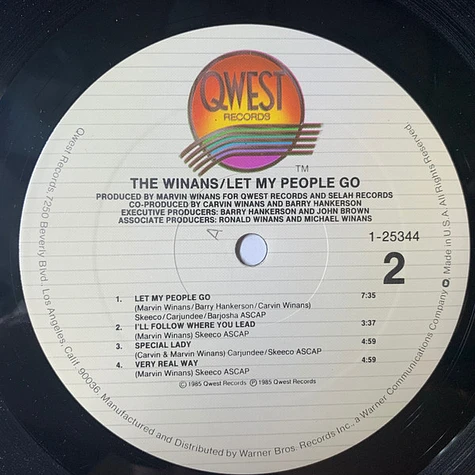 The Winans - Let My People Go