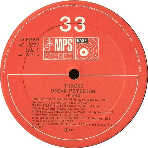 Oscar Peterson - Tracks