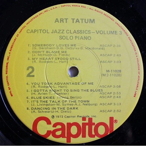 Art Tatum - Solo Piano