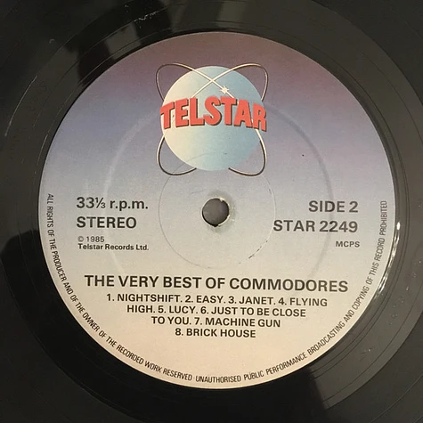 Commodores - The Very Best Of Commodores