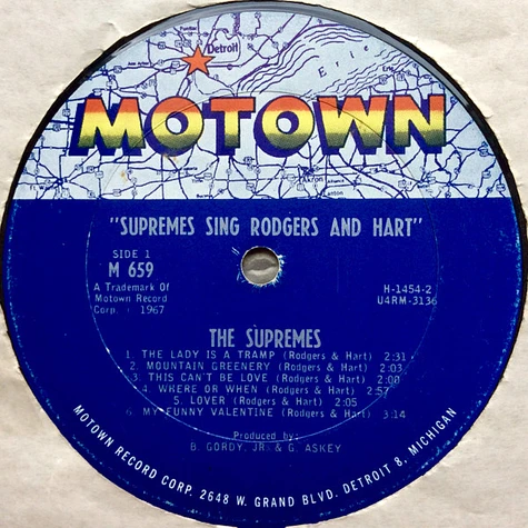 The Supremes - The Supremes Sing Rodgers & Hart