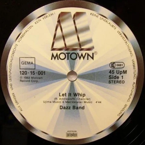 Dazz Band - Let It Whip / Everyday Love