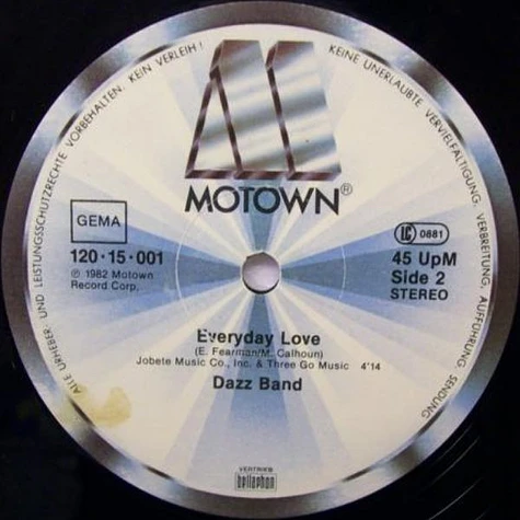 Dazz Band - Let It Whip / Everyday Love