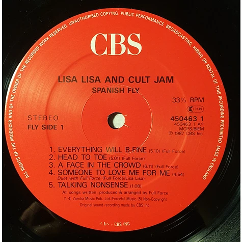 Lisa Lisa & Cult Jam - Spanish Fly