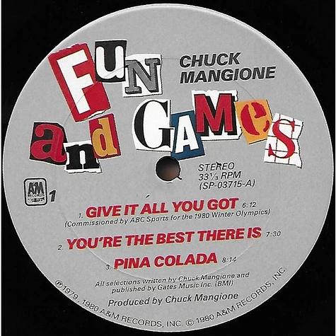 Chuck Mangione - Fun And Games