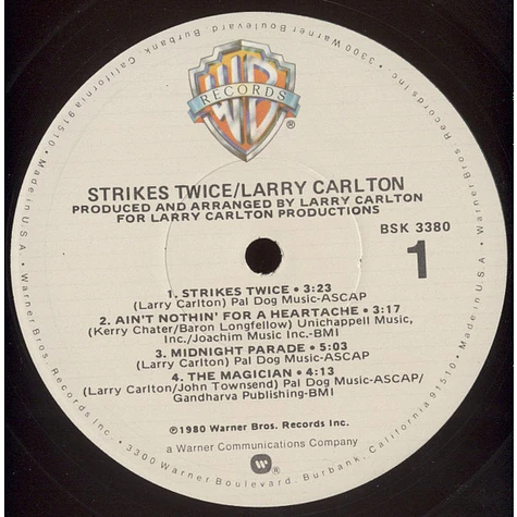 Larry Carlton - Strikes Twice