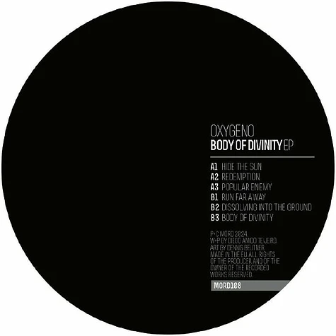 Oxygeno - Body Of Divinity EP