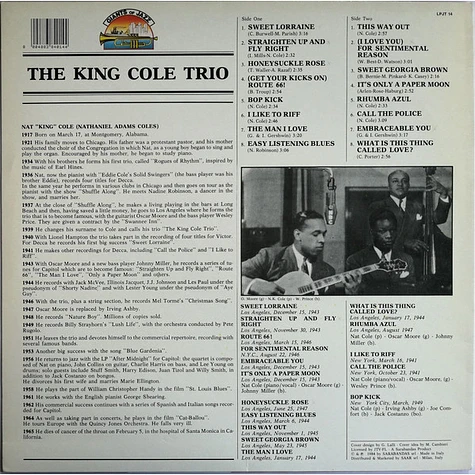 The Nat King Cole Trio - The King Cole Trio