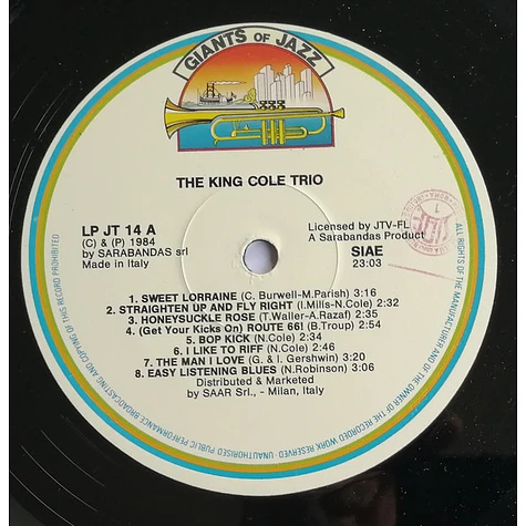 The Nat King Cole Trio - The King Cole Trio