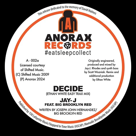 Jay-J Ft. Big Brooklyn Red - Decide