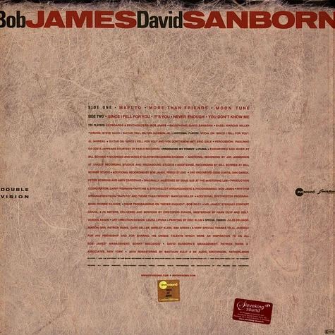 Bob James & David Sanborn - Double Vision