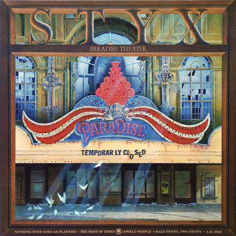 Styx - Paradise Theatre