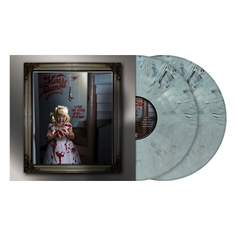 King Diamond - Give Me Your Soul...Please Ri Steel-Blue-Grey Vinyl Edition