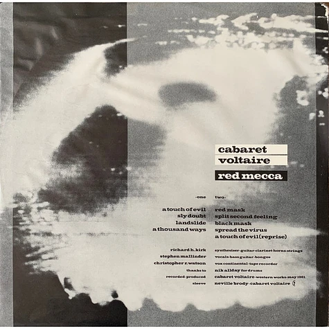 Cabaret Voltaire - Red Mecca