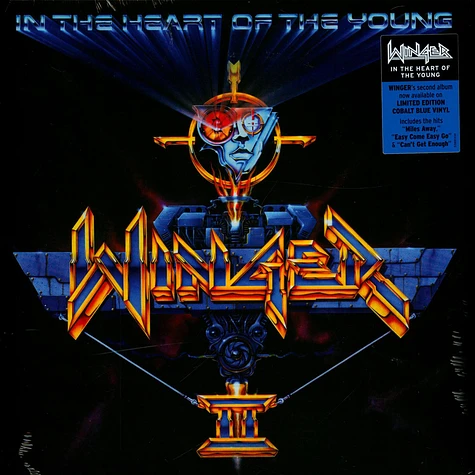 Winger - In The Heart Of The Young Blue Vinyl Edition