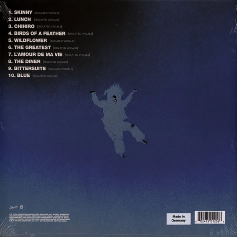 Billie Eilish - Hit Me Hard And Soft (Isolated Vocals) Black