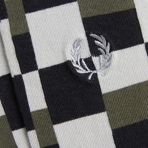 Fred Perry - Glitch Print Brushed Sock