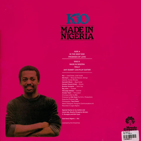 Kio Amachree - Made In Nigeria