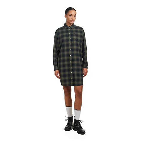 Fred Perry - Brushed Check Shirt Dress