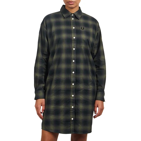 Fred Perry - Brushed Check Shirt Dress