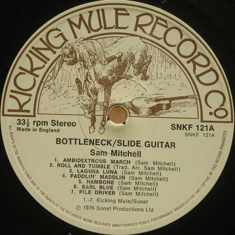 Sam Mitchell - Bottleneck / Slide Guitar