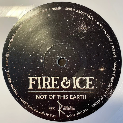 Fire & Ice - Not Of This Earth