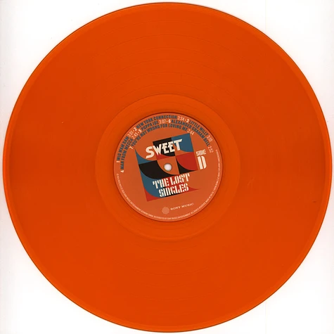 The Sweet - The Lost Singles 2.0 Black Friday Record Store Day 2024 Orange Vinyl Edition