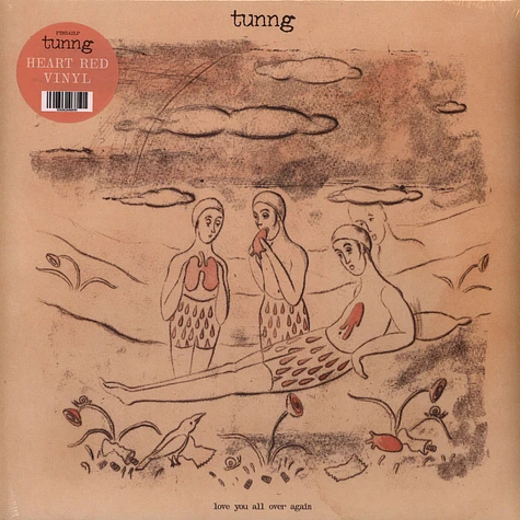 Tunng - Love You All Over Again Heart Red Vinyl Edition