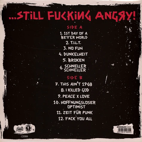 Fucking Angry - Still Fucking Angry Colored Vinyl Edition