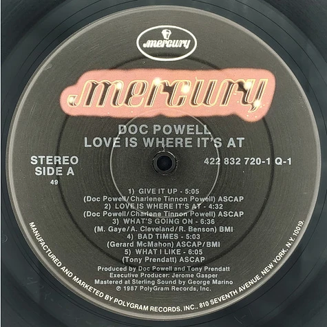 Doc Powell - Love Is Where It's At