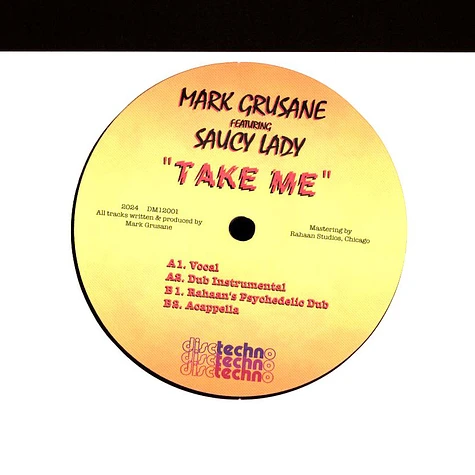 Mark Grusane - Take Me Feat. Saucy Lady