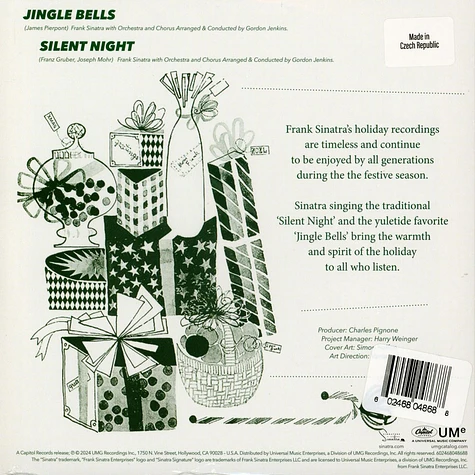 Frank Sinatra - Jingle Bells Evergreen Vinyl Edition