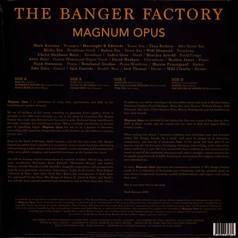 Mark Kavuma & The Banger Factory - Magnum Opus