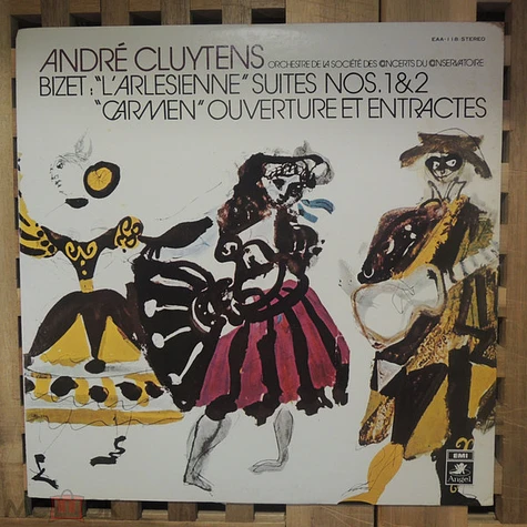 Georges Bizet, André Cluytens, Orchestre De La Société Des Concerts Du Conservatoire - L'Arlésienne Suites Nos. 1 & 2 / Carmen Suite