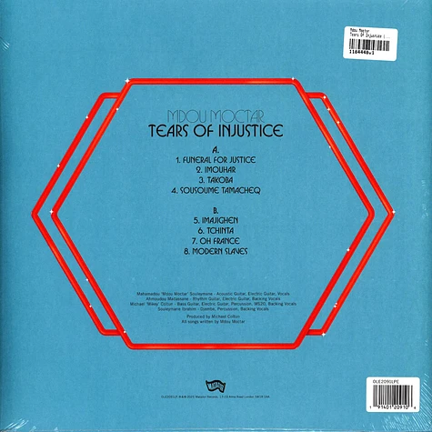 Mdou Moctar - Tears Of Injustice (Ltd. Blue Coloured Edit.)