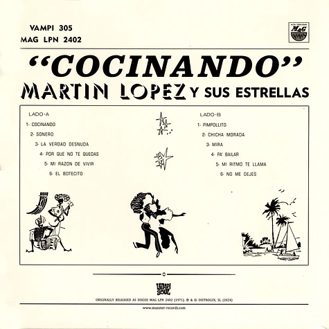 Martin Y Sus Estrellas Lopez - Cocinando