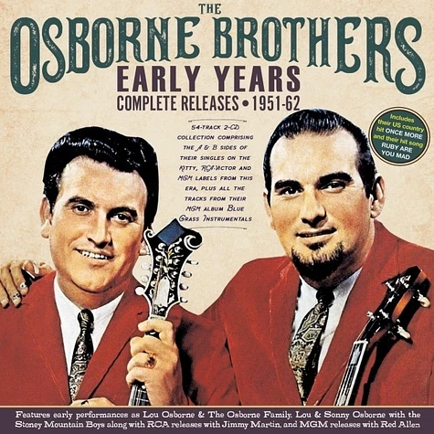 The Osborne Brothers - Early Years - Complete Releases 1951-62