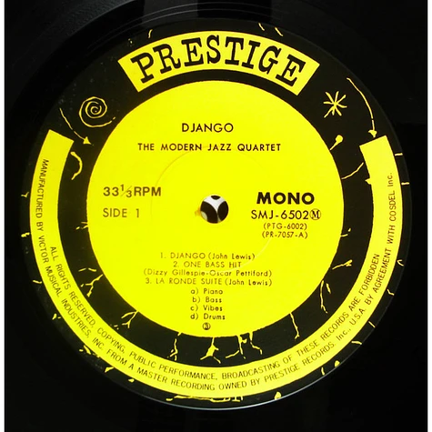 The Modern Jazz Quartet - Django