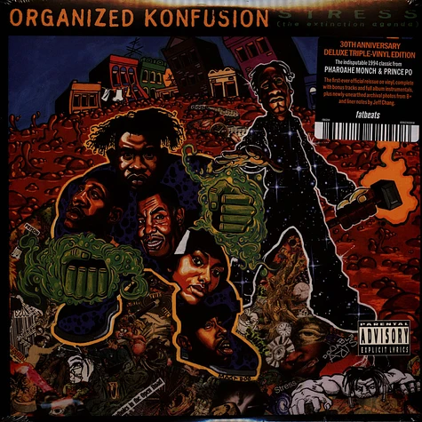 Organized Konfusion - Stress: The Extinction Agenda 30th Anniversary Black Vinyl Edition