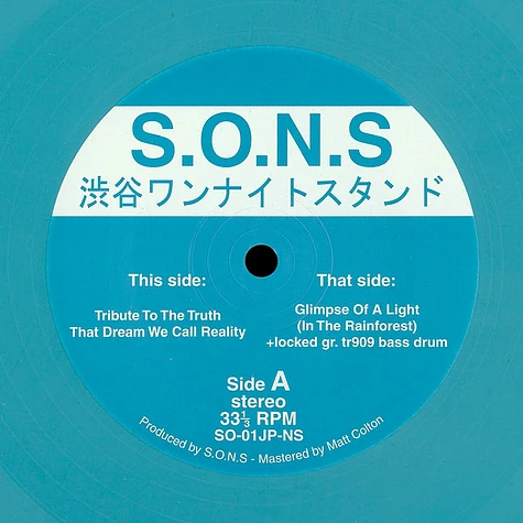 S.O.N.S - Shibuya One Night Stand EP