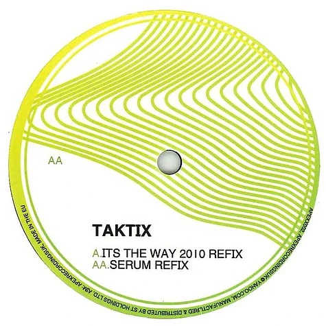 DJ Taktix - Its The Way 2010 Refix / Serum Refix