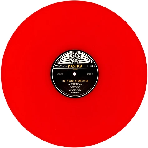 Mastica - (12) Treize Cigarettes Red Vinyl Edition