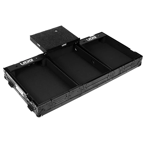 UDG - Ultimate Flight Case Set Pioneer PLX-CRSS12 & 10"/12" Mixer Plus (Laptop Shelf + Wheels)